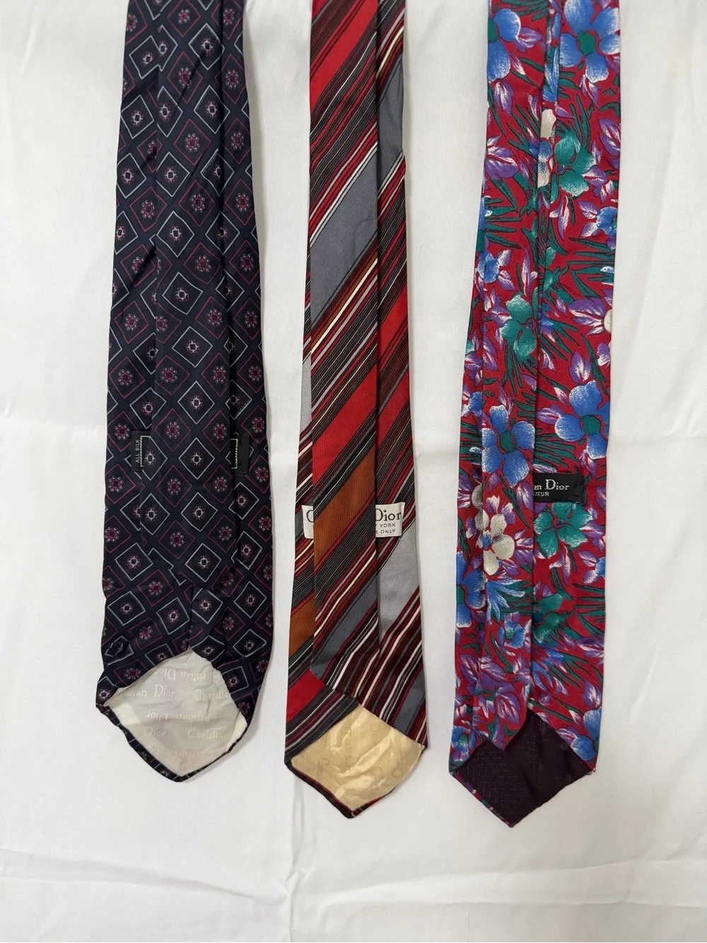 Dior Vintage Men's Silk Ties - 3